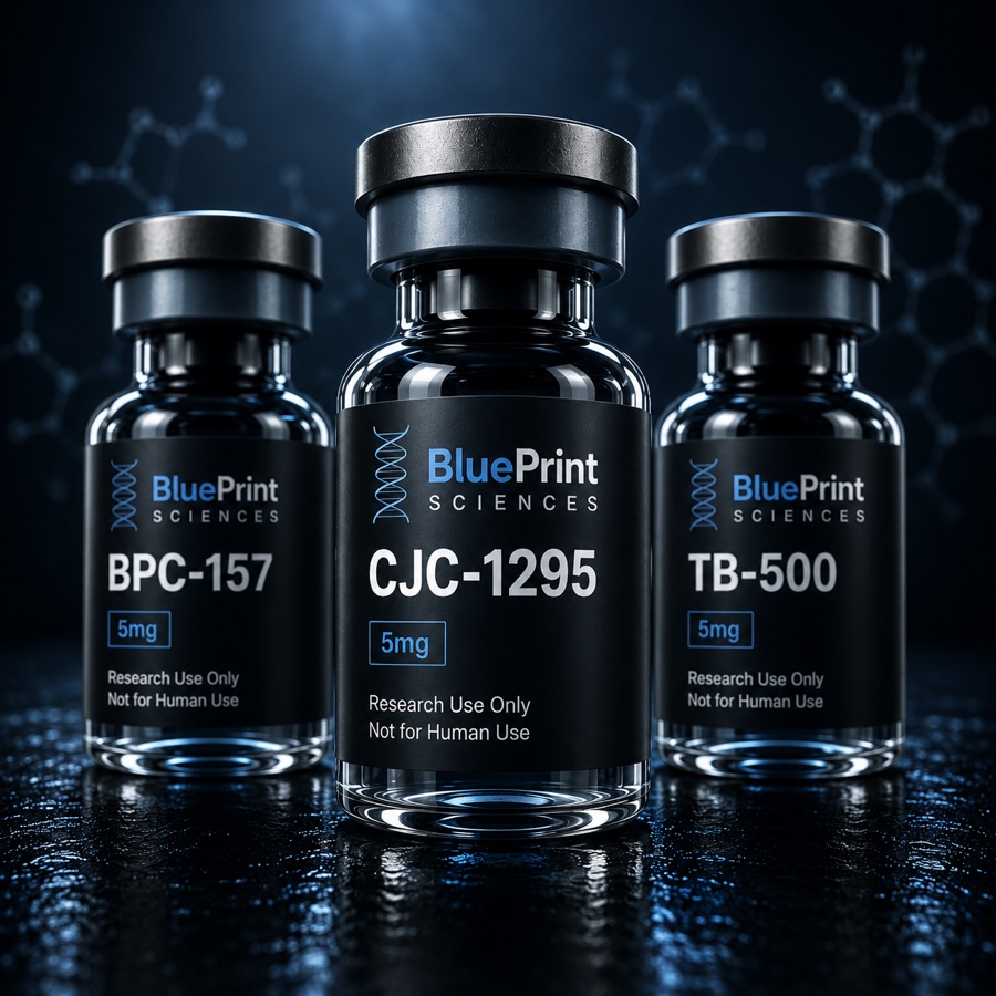 Blueprint Sciences research peptide vials