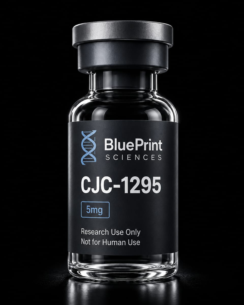 CJC-1295 peptide vial